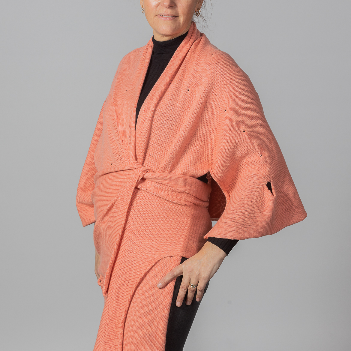 Shanty Shawl, Coral