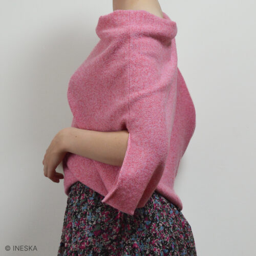 INESKA Merino Cloud — side view, oversized silhouette Merino Cloud INESKA